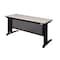 Fusion Fusion Training Tables, 72 W, 24 L, 29 H, Wood, Metal Top MFTT7224PL - alternate 2